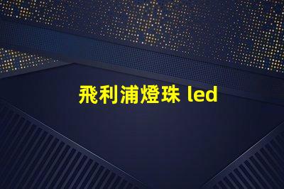 飛利浦燈珠 led 大燈